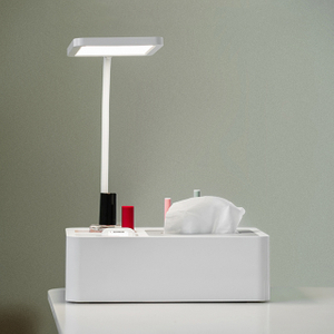 Night Light Indoor Bedroom Led Table Lamp Touch Bedside Modern Design Desk Lamp With Pen Holder