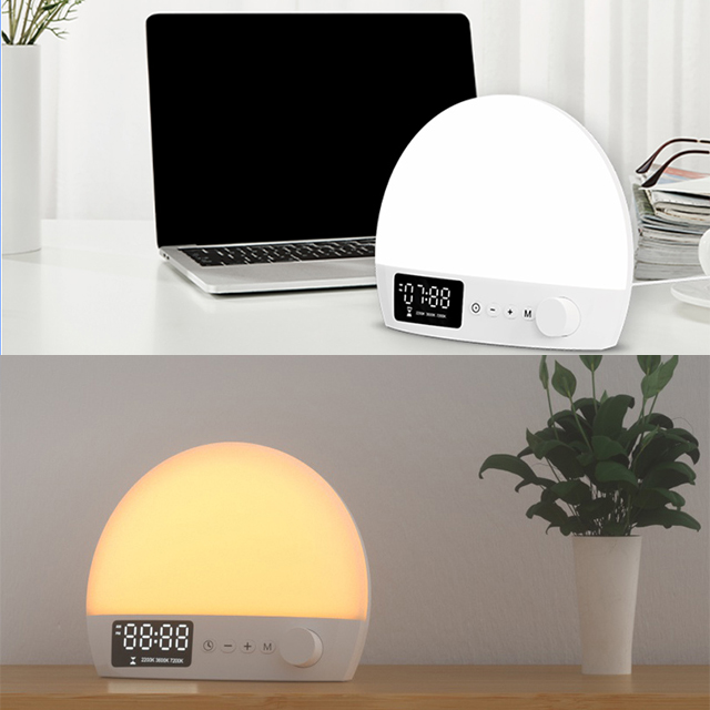 Modern Usb Novel Portable Multi-function Touch Multicolour Phototherapy Decorative Desk Lamp Night Light