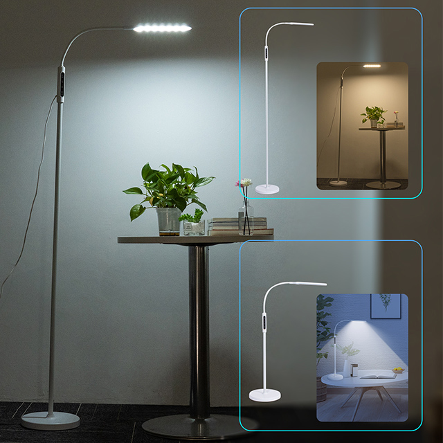 Remote Control Led Floor Lamps Standing Modern Nordic Bedroom Desk Table Lamp Source Factory in GuangZhou China