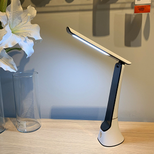Generic Eyeprotection Reading Lamps Power Dormitory Table Rechargeable Reading Black And White Desk Lamp