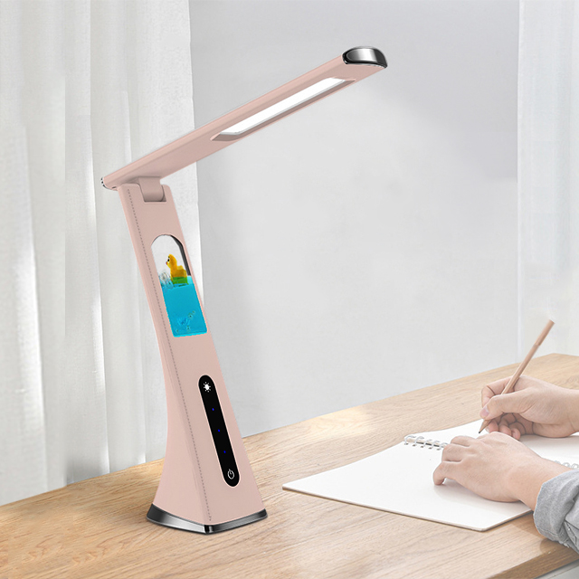 Modern Rechargeable Calendar Led Table Lamp Bedroom Study Reading Bedside Usb Charging Folding Reading Desk Lamp