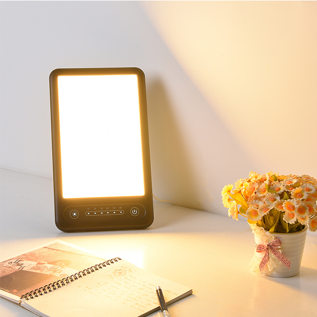 Decorative Simplicity Bedroom Office Modern Useful Portable Multicolour Phototherapy Desk Lamp Night Light