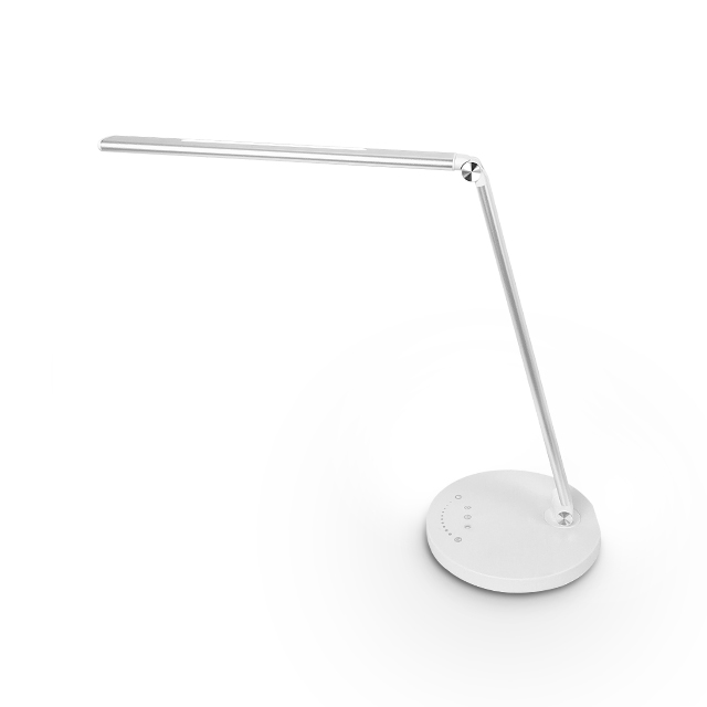 Desk Lamp Zhongshan Led Light Bend Demmable Mode Creative Salon 10w White Shape Changing Desk Lamp With Adapter